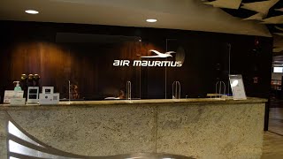 Air Mauritius Lounge - A350 Business class MK14 MRU to CDG @MyAirMauritius