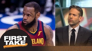 Max: LeBron James and Cavaliers aren't making the NBA Finals | First Take | ESPN