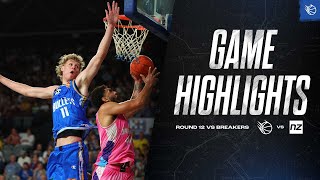 Brisbane Bullets vs. New Zealand Breakers - Game Highlights - Round 12, NBL24