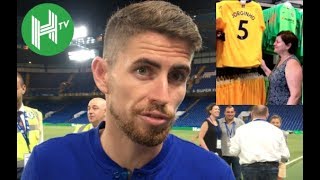 Jorginho explains incredible moment with mum after signing for Chelsea