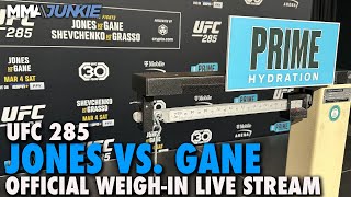 UFC 285: Jones vs. Gane Official Weigh-in Live Stream