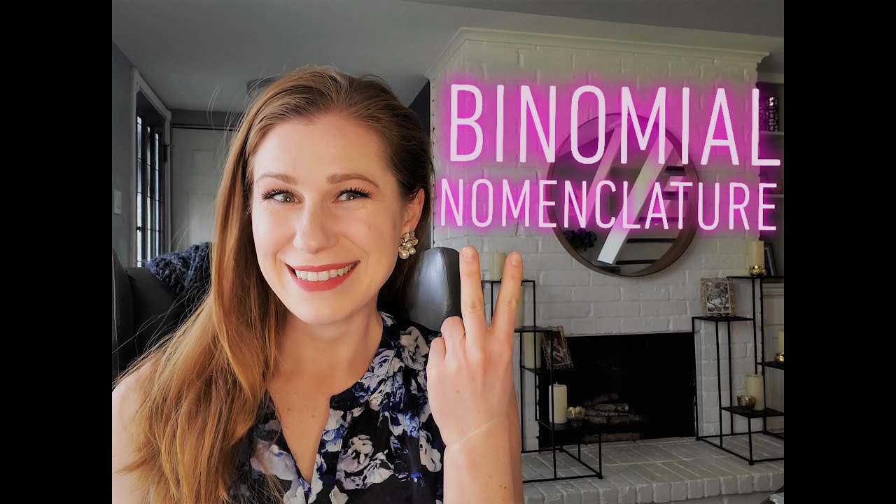 Binomial Nomenclature - YouTube