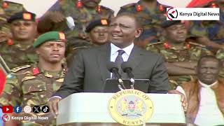Listen to President Ruto's speech as he mourns General Francis Ogolla at Ulinzi Stadium!!