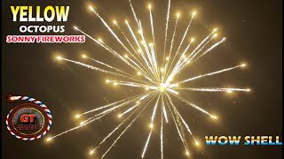 YELLOW OCTOPUS Sony Fireworks| Best Sky Shot of Sony Fireworks| Sony Best Sky Shot #crackers