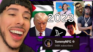 REACTING TO THE 2023 TIMELINE! (TommyNFG)