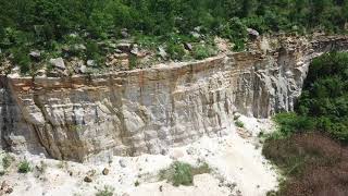 Abandoned Ottawa Sands Silica Sand Mine, LaSalle County, Illinois