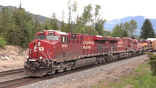 Skeena Pacific Train Video #2131 CPKC Train #401 West, Malakwa, BC  2024-05-15 14:07hrs