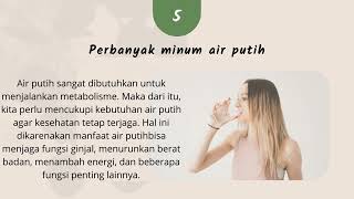 Tips penerapan Pola Hidup Sehat