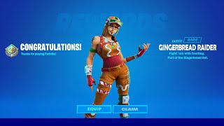 *Winterfest 2020* How To Get Gingerbread Renegade NOW FREE In Fortnite (Unlock Gingerbread Raider)