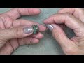 bezeling a swarovski coin pearl