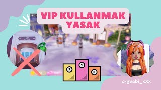 VIP KULLANMAK YASAK | ROBLOX DRESS TO IMPRESS