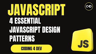 4 Essential JavaScript Design Patterns – Module, Singleton, Factory & Observer Explained with Code