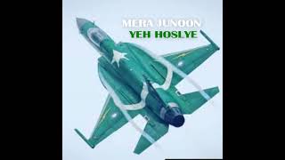 Mera Junoon Yeh Hoslye ''Pakistan Air force'' SONG STATUS ❤