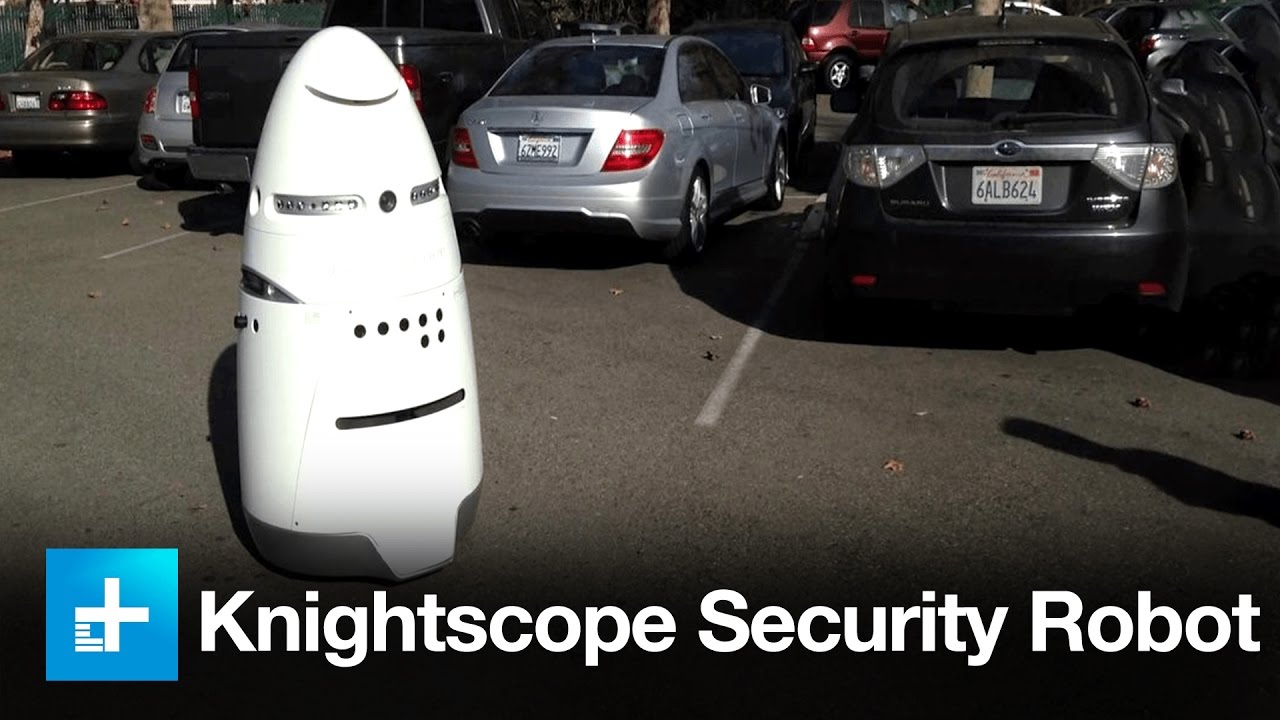 Knightscope Security Robots - First Look - YouTube