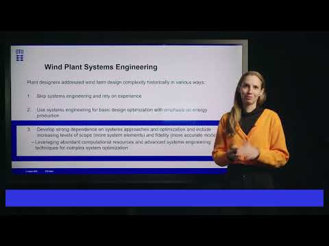 Masterclass by Katherine Dykes – Wind farm design and optimization (part II)