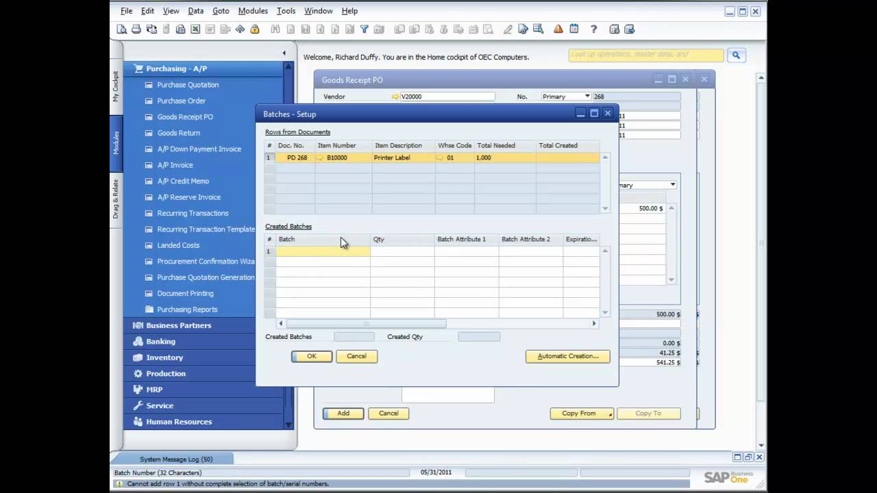 Sap Procurement Modules - Bravogai