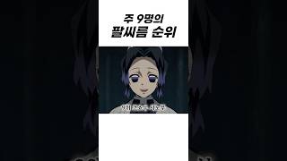 '주'들의 공식 팔씨름 순위