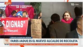 Fares Jadue es electo para reemplazar a Daniel Jadue como alcalde de Recoleta