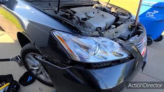 2007+ Lexus ES350 Headlight replacement overview.