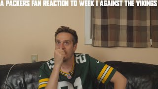 A Packers Fan Reaction to Week 1
