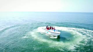 BOAT Right in Burla Zero point😍Lovely Experience With Drone shoot😊