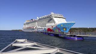 Nynäshamn, Sweden - Norwegian Breakaway in Nynäshamn (2018)