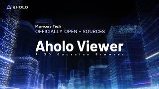 Aholo Viewer: Open-Source 3D Gaussian Browser for Massive Scenes