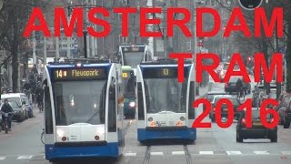 Amsterdam Tram 2016