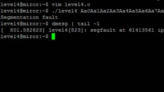 [NDH2010] level 4 : shellcode and buffer overflow