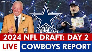 Dallas Cowboys NFL Draft 2024 Live Day 2 - Rounds 2 And 3