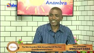 Good Morning Anambra TV Show:  The NUJ Anambra State Annual End of the Year Event/Benefactors Award.