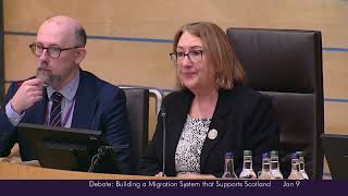 Scottish Government Debate: Building a Migration System - 9 January 2025