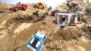 LEGO Robbery and Police Chase - LEGO Dam Breach Video
