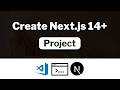 Creating Your First Next.js 14 Project | Step-by-Step Tutorial