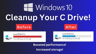 How to Clean C Drive In Windows 10 (Make Your PC Faster)