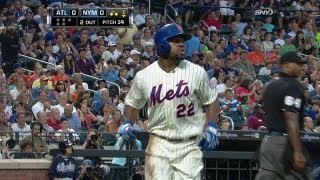 ATL@NYM: Ike singles home Young for quick 1-0 lead