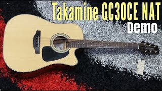 Takamine GD30CE NAT demo Guitarras Custom