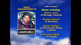 Augusta Well ~ Long Obituary