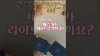 [빠순타로🔮] 일주일 안에 내 최애가 라이브를 킬까요? #덕질타로