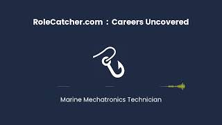 Marine Mechatronics Technician : Careers Uncovered