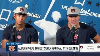 Auburn preps to host Super Regional with Ole Miss
