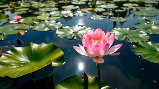 Lotus Pond Meditation Inner Peace - Relaxing, Stress Relief, Deep Sleep Music