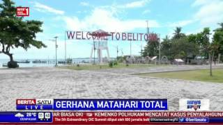 Warga Belitung Antusias Sambut Gerhana Matahari