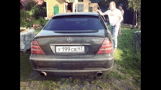 Mercedes w220 s600 Lorinser v12 exhaust