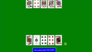 Card Trick on Javascript