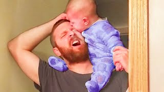 Funniest Dad and Baby Moments