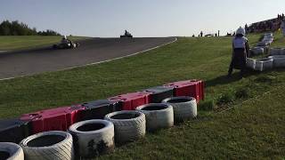 Rotax Junior Karting Crash