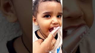 🥰Minivlog202🥰fnly Kuttu பல்லுக்கும் brush கிடைச்சாச்சு😂 இனி மஞ்ச கலர்ல இருக்காது😂meesho finds part27