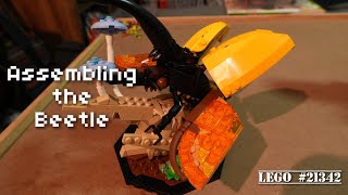 Assembling the Beetle | Insect Lego Set