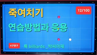 [4구당구] 죽여치기-균형과 응용 12/100